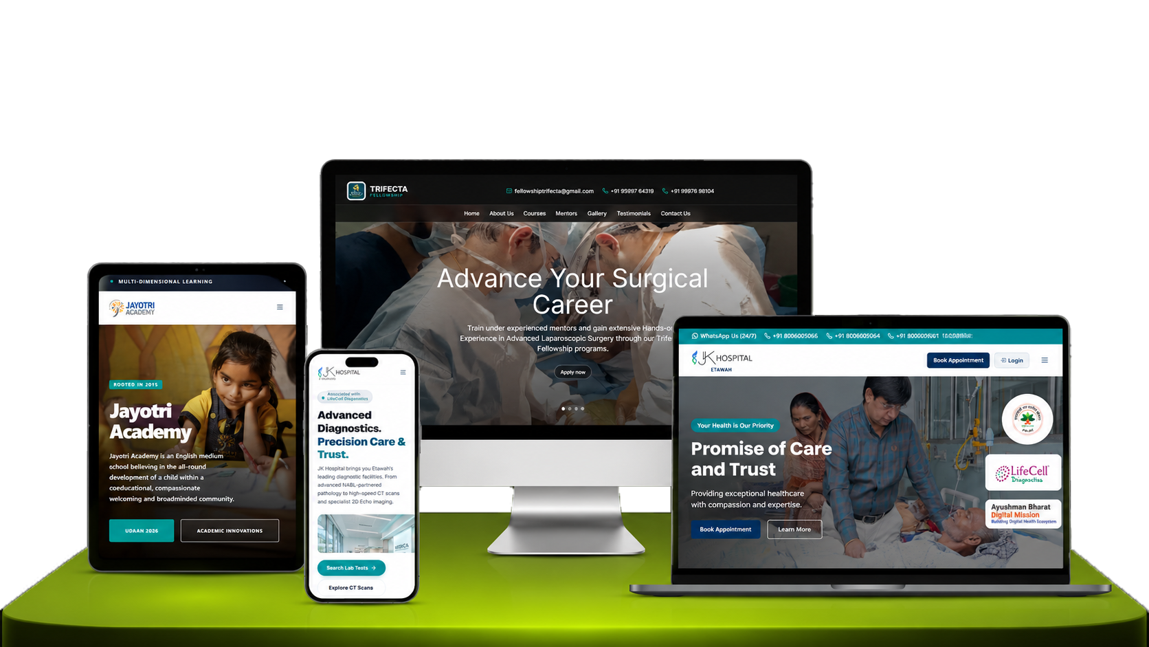 Website design & development